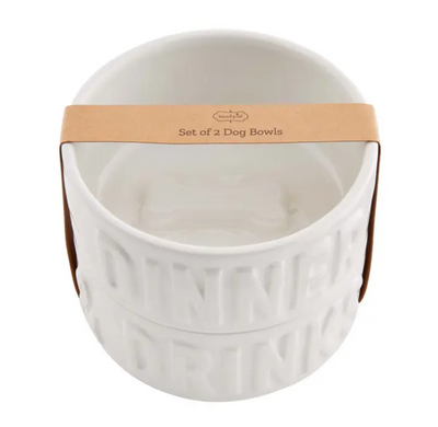 Dog Bowls (Set of Two)