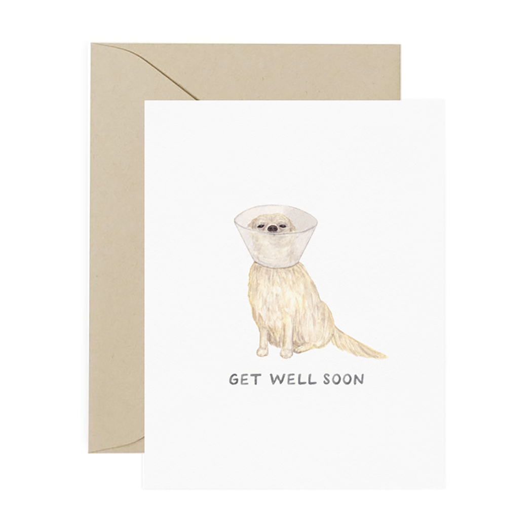 Card, Get Well Pup - Danshire Market and Design 