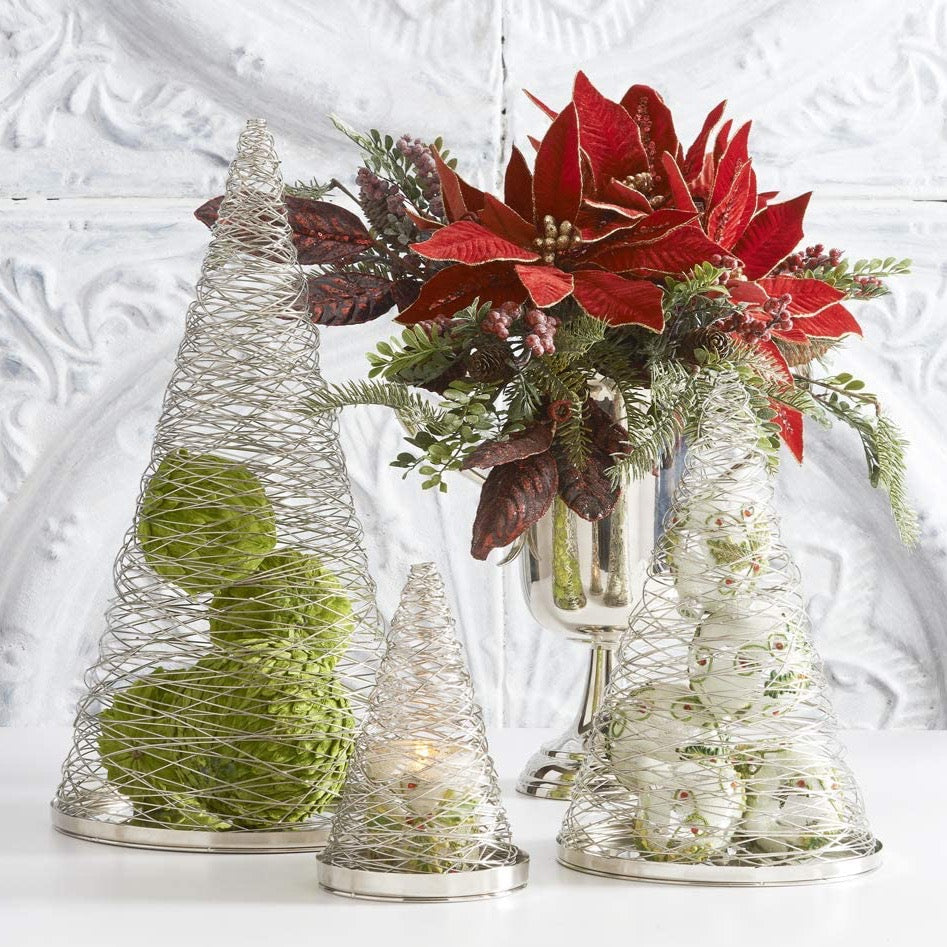 Silver Metal Wire Tree - Danshire Market and Design 