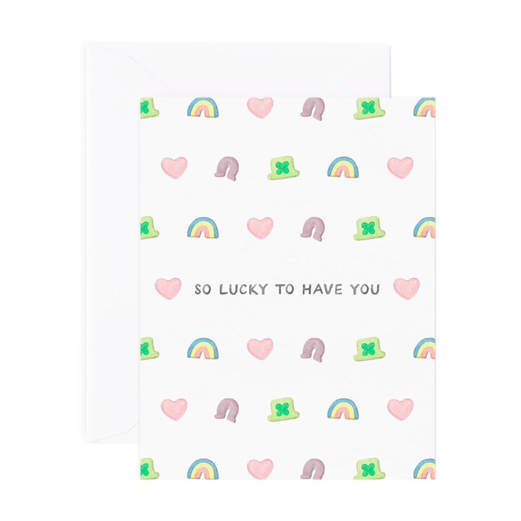 Card, Lucky (Charms) to Have You - Danshire Market and Design 