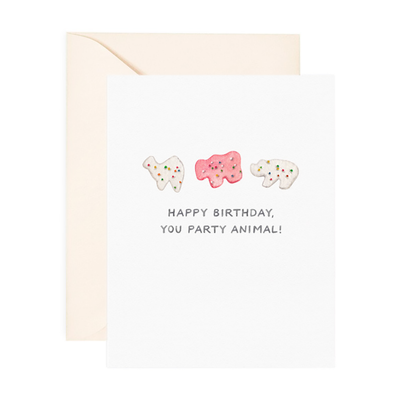 Card, Party Animal Birthday - Danshire Market and Design 
