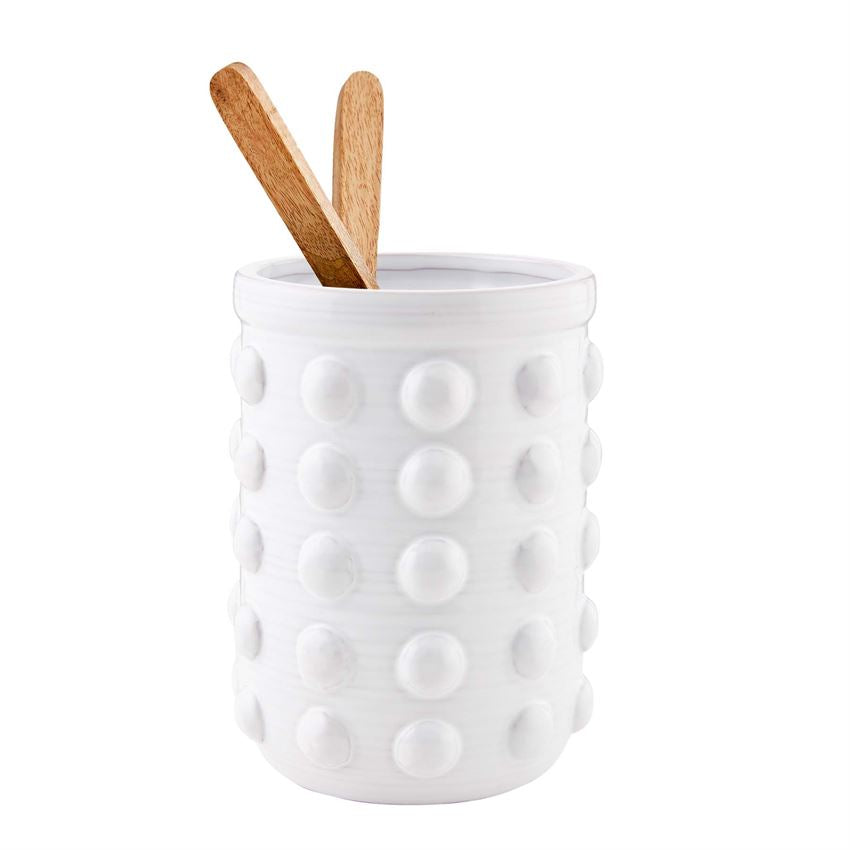 Beaded Utensil Crock - Danshire Market and Design 