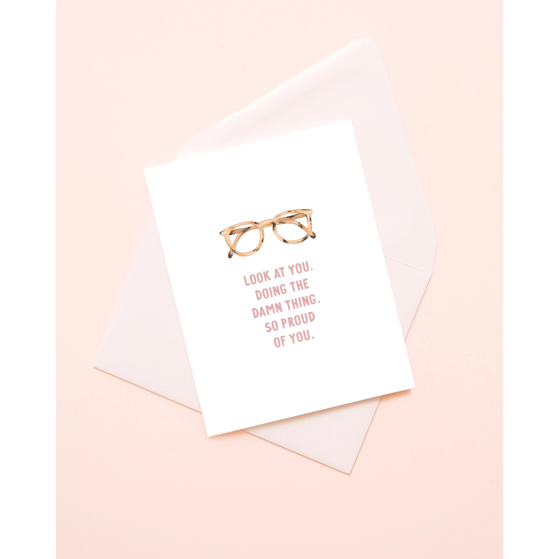 Card, Proud of You Glasses - Danshire Market and Design 