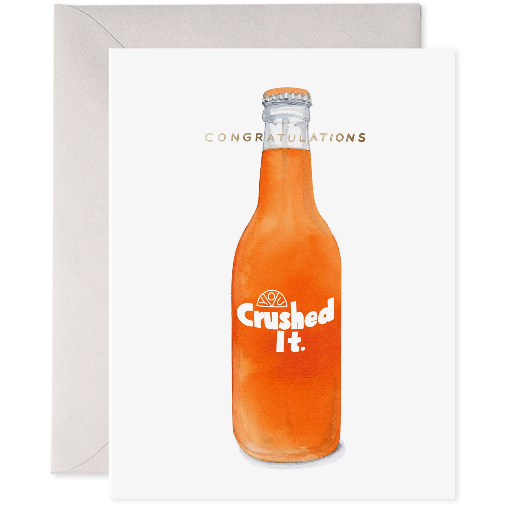 Card, Crushed It - Danshire Market and Design 