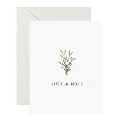Card, Greenery Everyday Note - Danshire Market and Design 