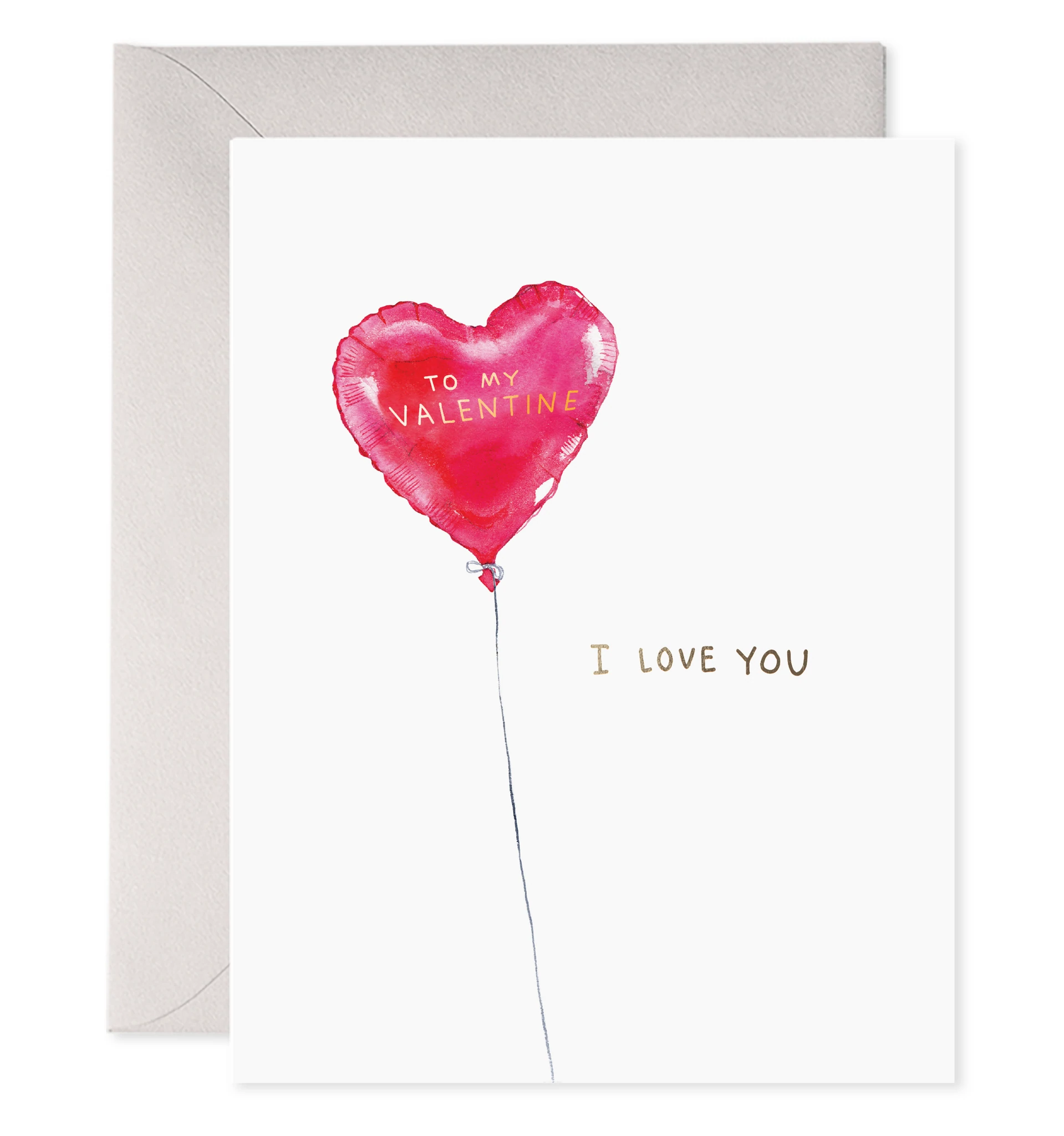 Card, Red Balloon - Danshire Market and Design 
