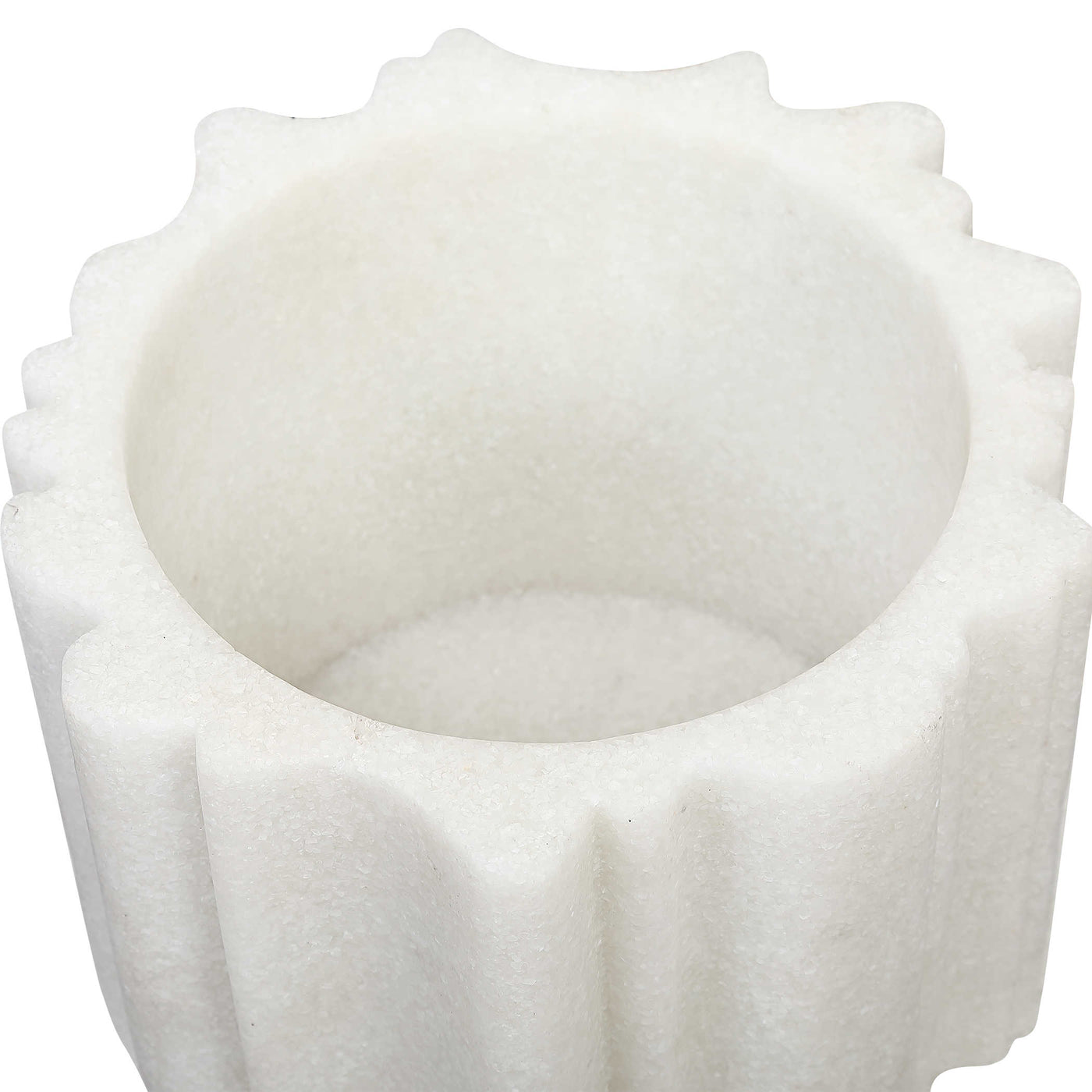 Rippled Cachepot - Round - Danshire Market and Design 
