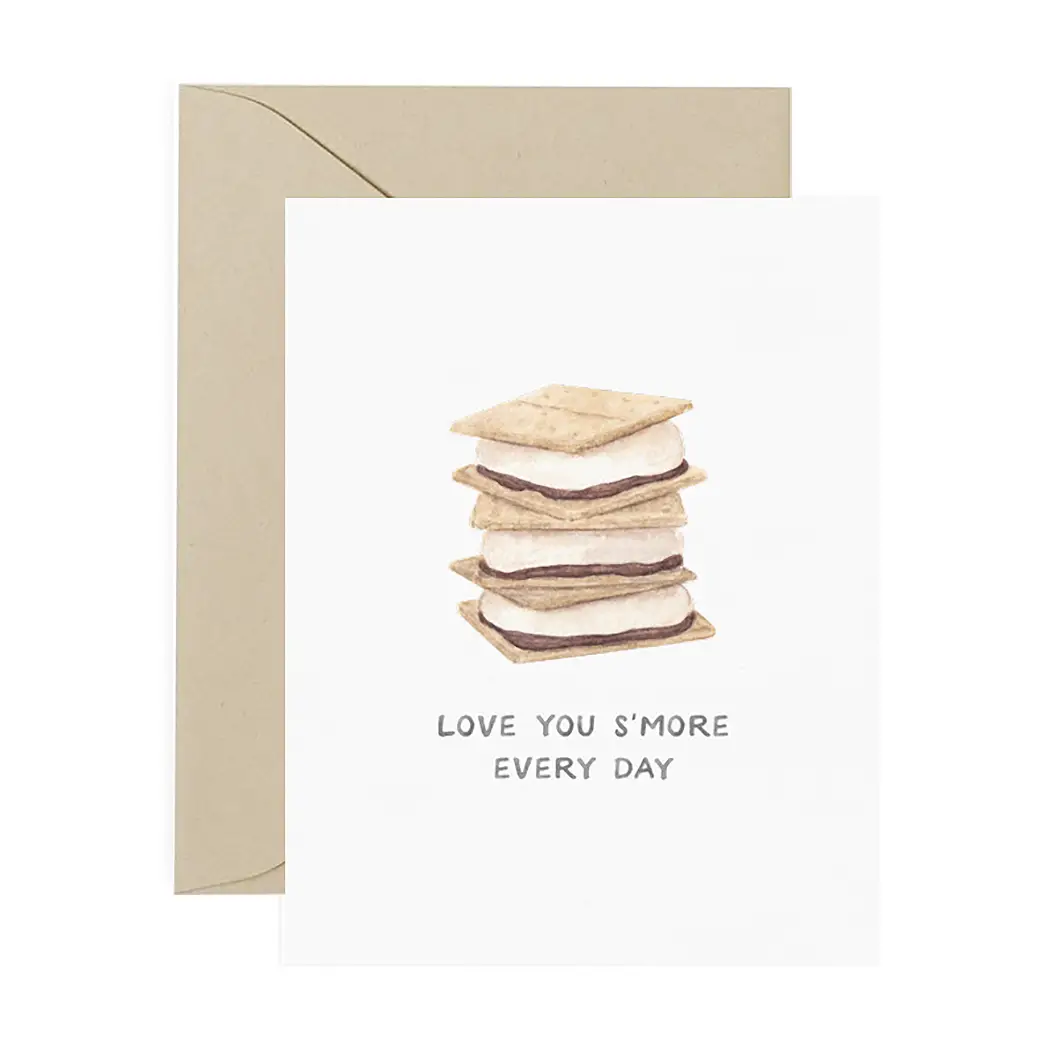 Card, Love You S'more Anniversary - Danshire Market and Design 