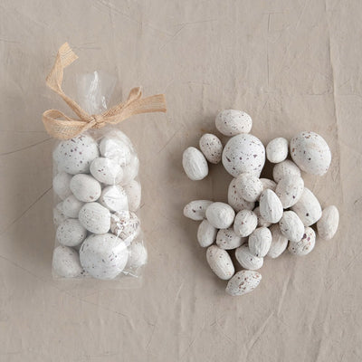 Dried Pods - vase filler, dried Belani and Arma egg shaped pods