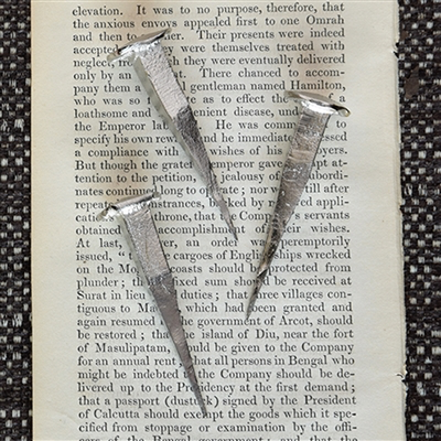 Iron Nail, Forged, Nickel - Danshire Market and Design 