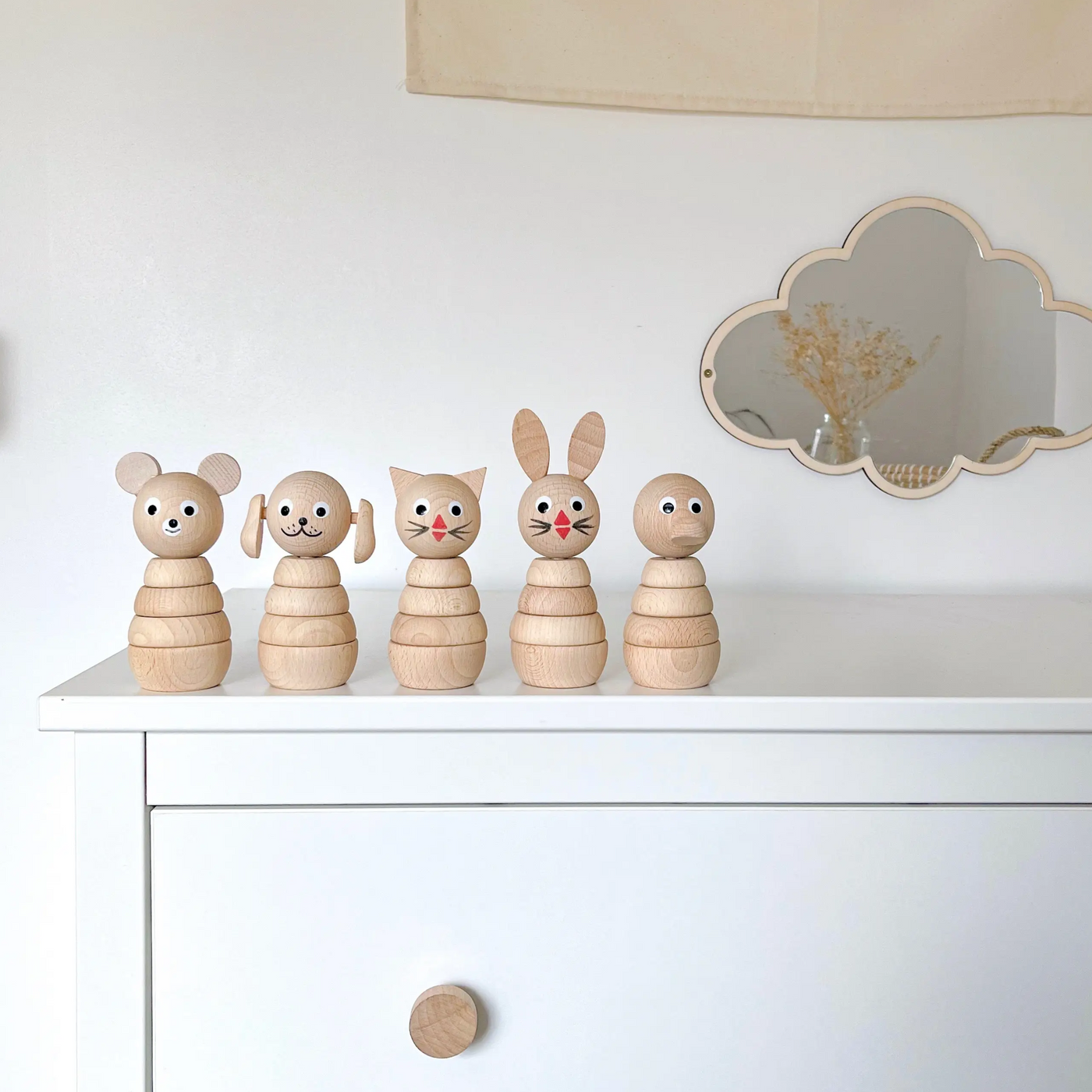 Wooden Stacker Toy - Danshire Market and Design 