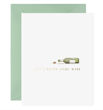 Card, Drink Wine - Danshire Market and Design 