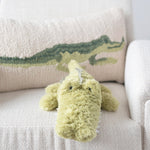 GREEN PLUSH ALLIGATOR