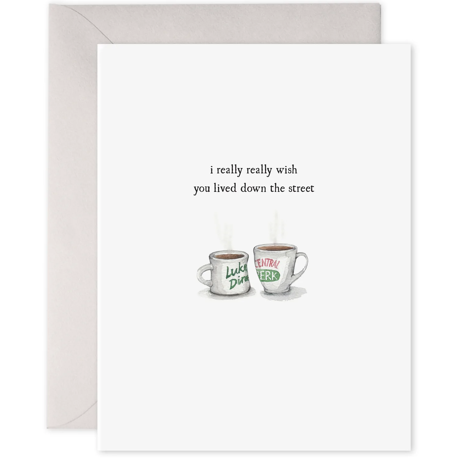 Card, Coffee Cups - Danshire Market and Design 