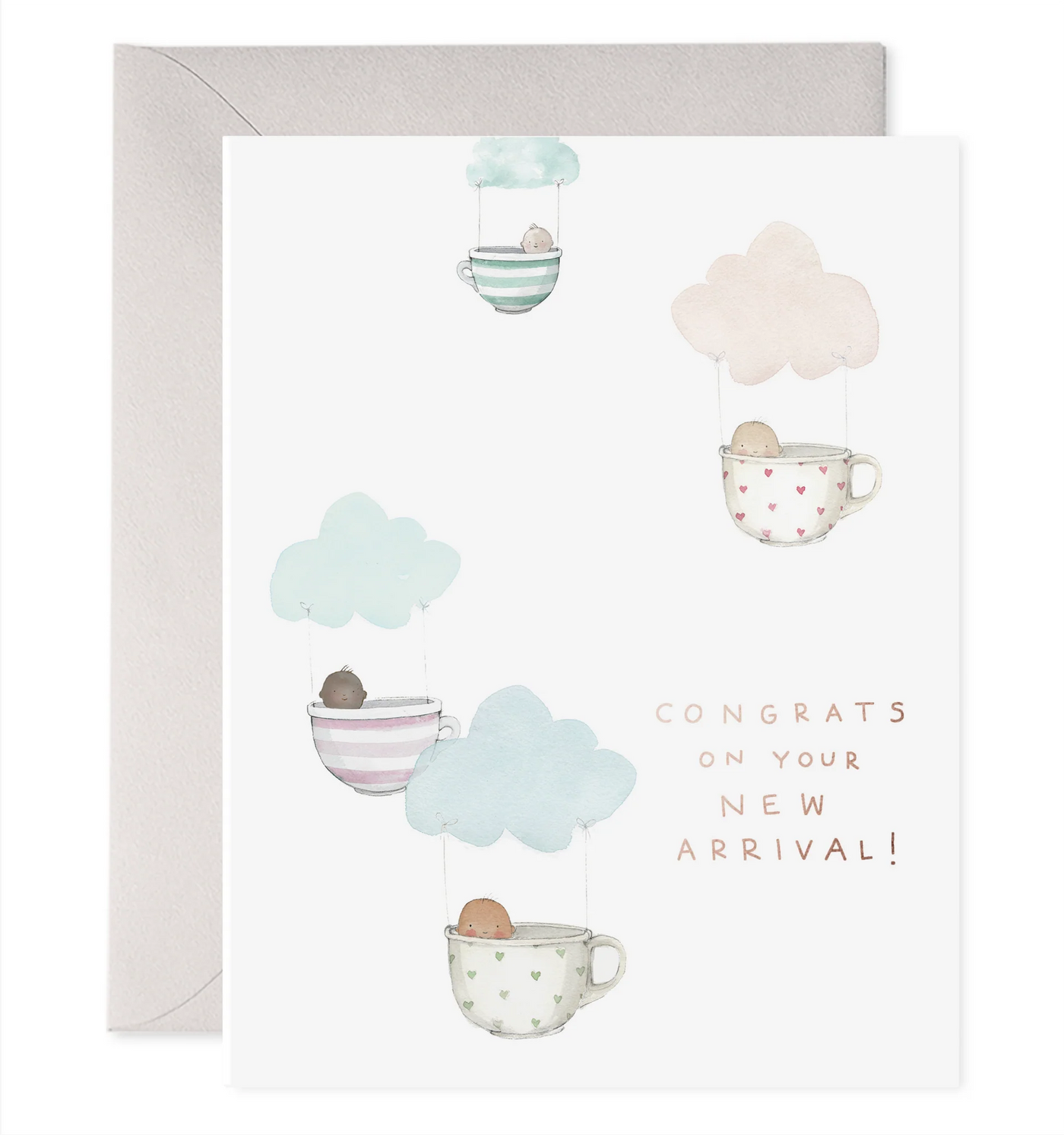 Card, Teacup Babies - Danshire Market and Design 