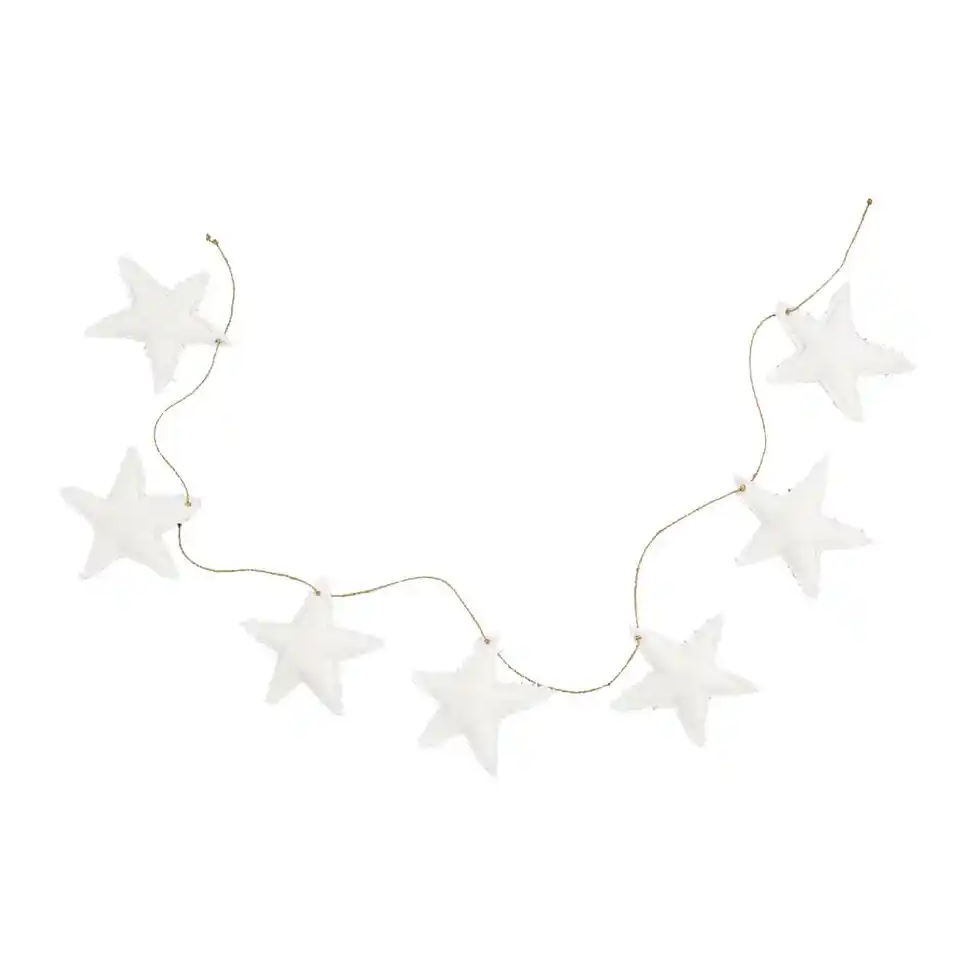 Garland, White Star - Danshire Market and Design 