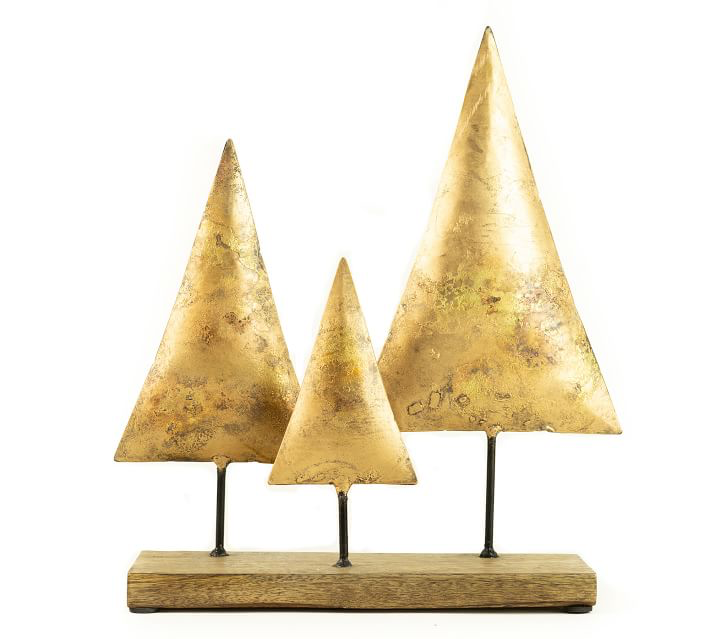 Christmas Trees on Wooden Base - Danshire Market and Design 