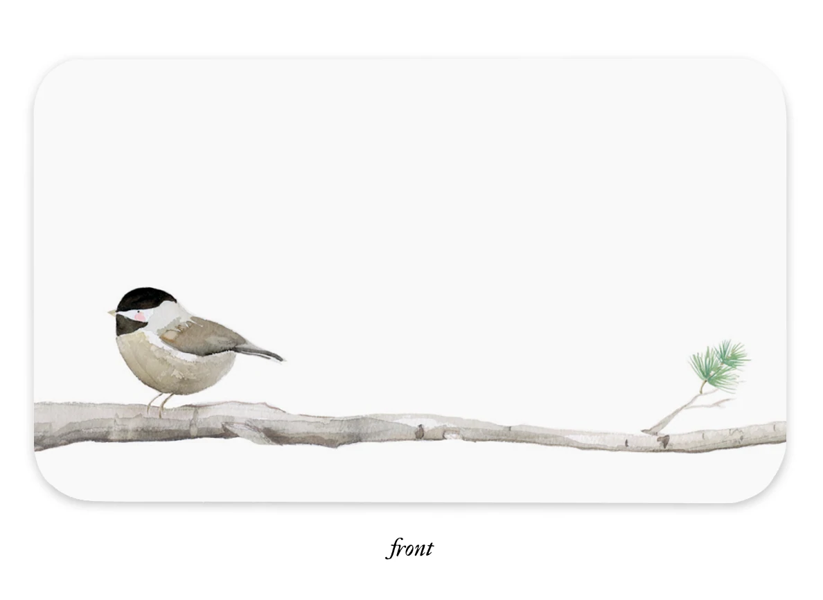 Little Notes - Chickadee - Danshire Market and Design 