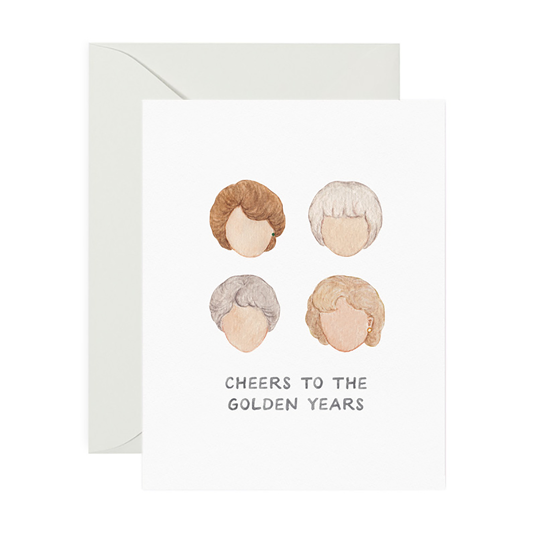 Card, Golden Girls Golden Birthday - Danshire Market and Design 