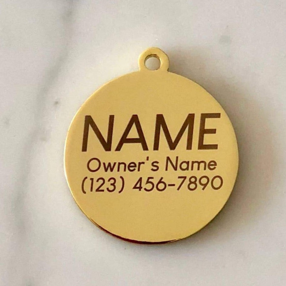 Customizable Engraved Pet ID Tags - Danshire Market and Design 