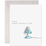 Card, Biggest Fan - Danshire Market and Design 