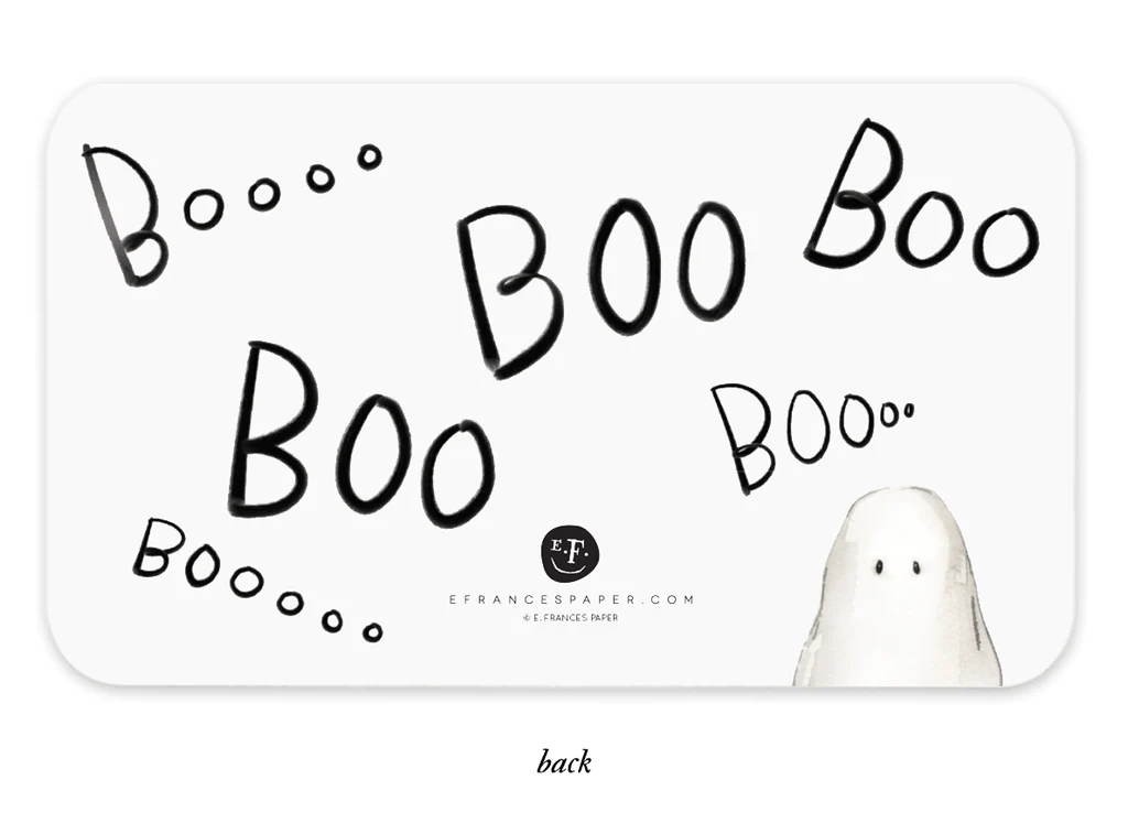Little Notes - Ghostie Boo - Danshire Market and Design 