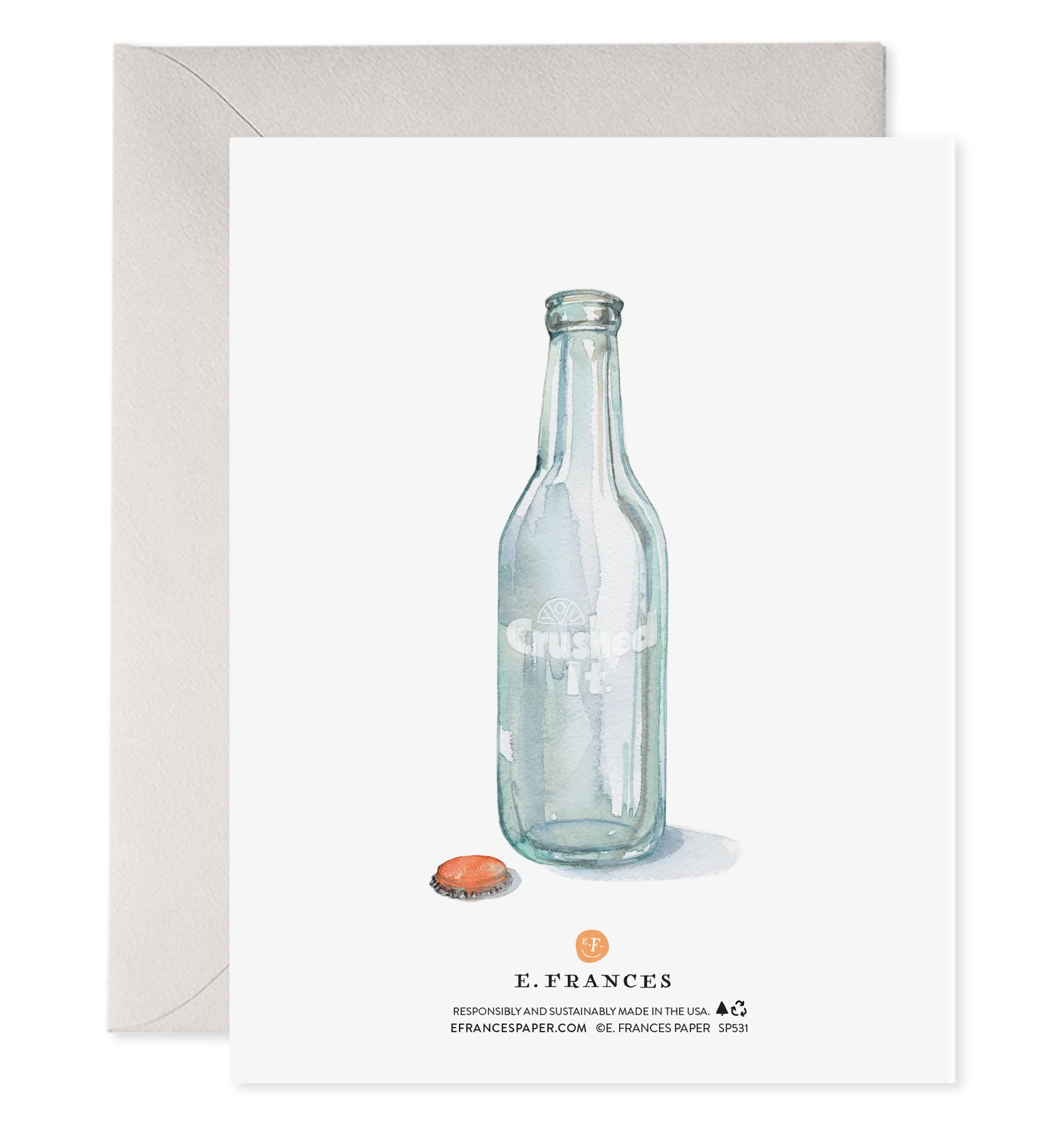 Card, Crushed It - Danshire Market and Design 
