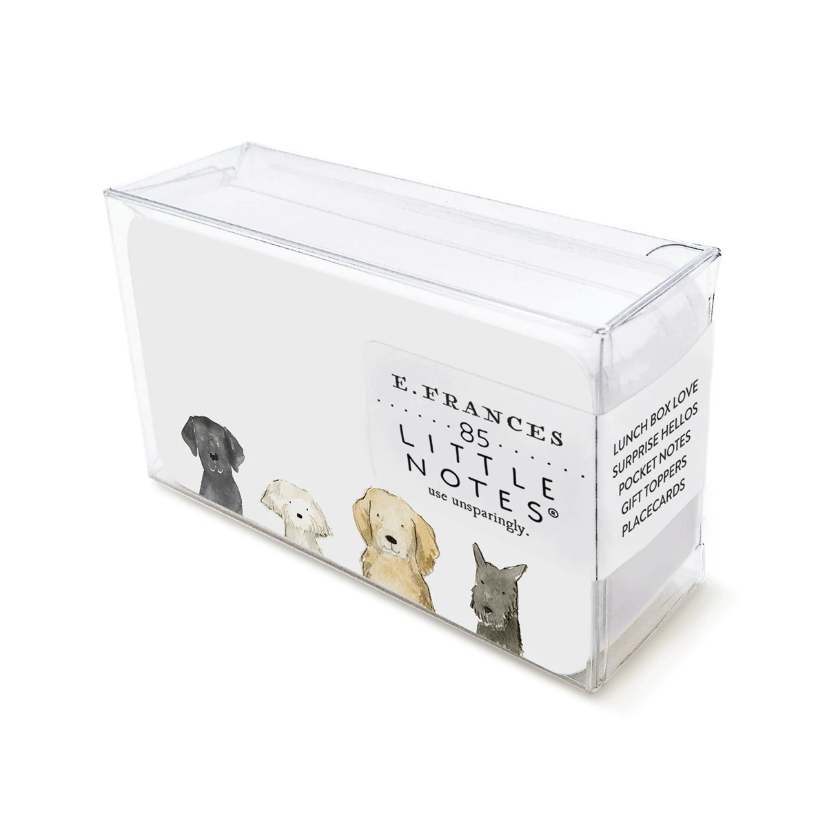 Little Notes - Dog Days - Danshire Market and Design , blank gift cards with dogs on both sides
